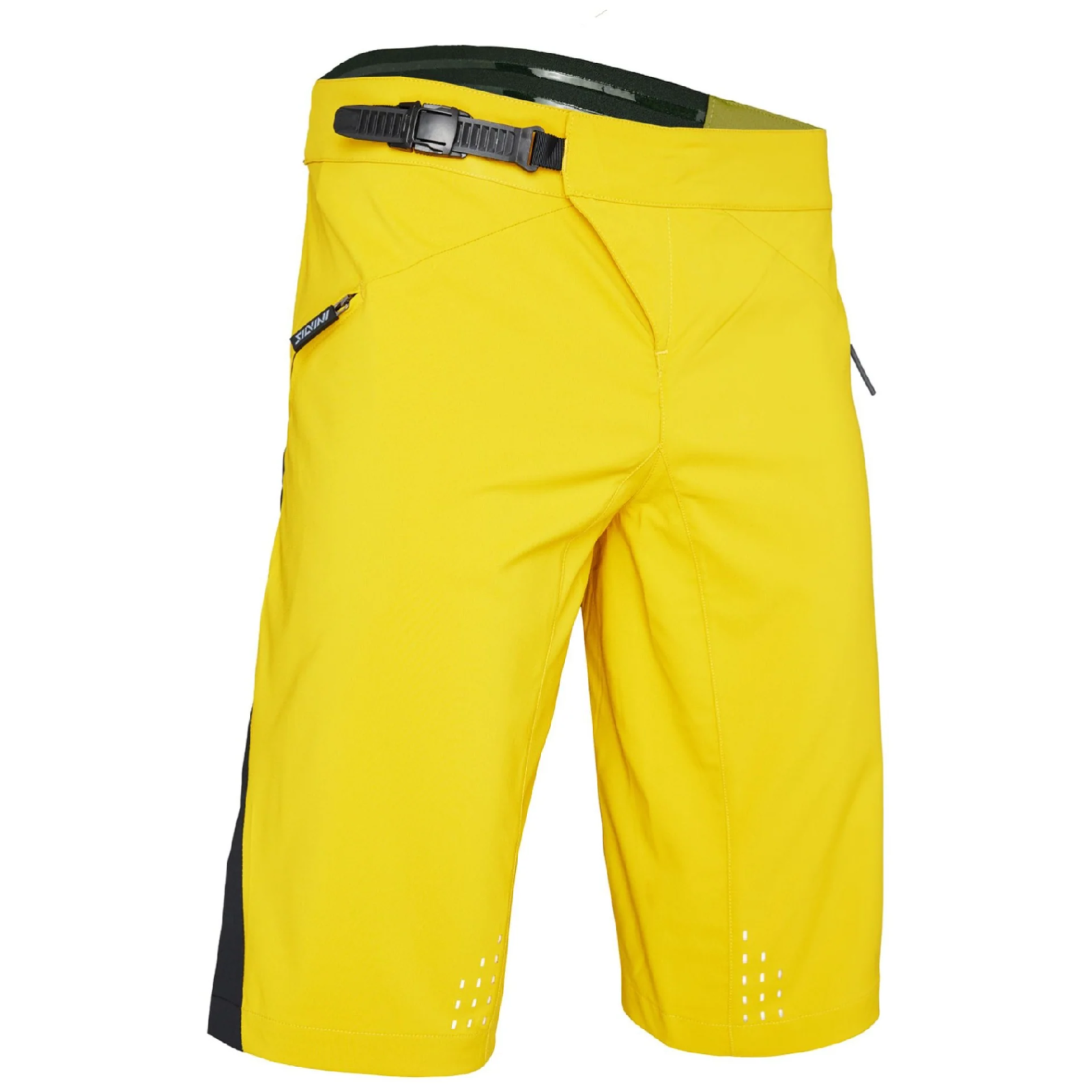 Spodenki rowerowe męskie Silvini Fabriano Rozmiar: XL / Kolor: żółty/czarny