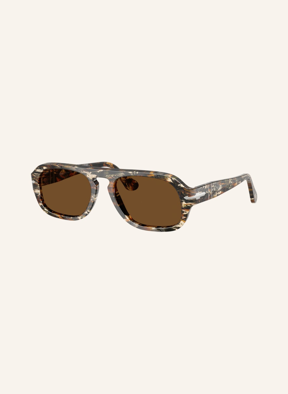 Persol Okulary Przeciwsłoneczne po3369s braun