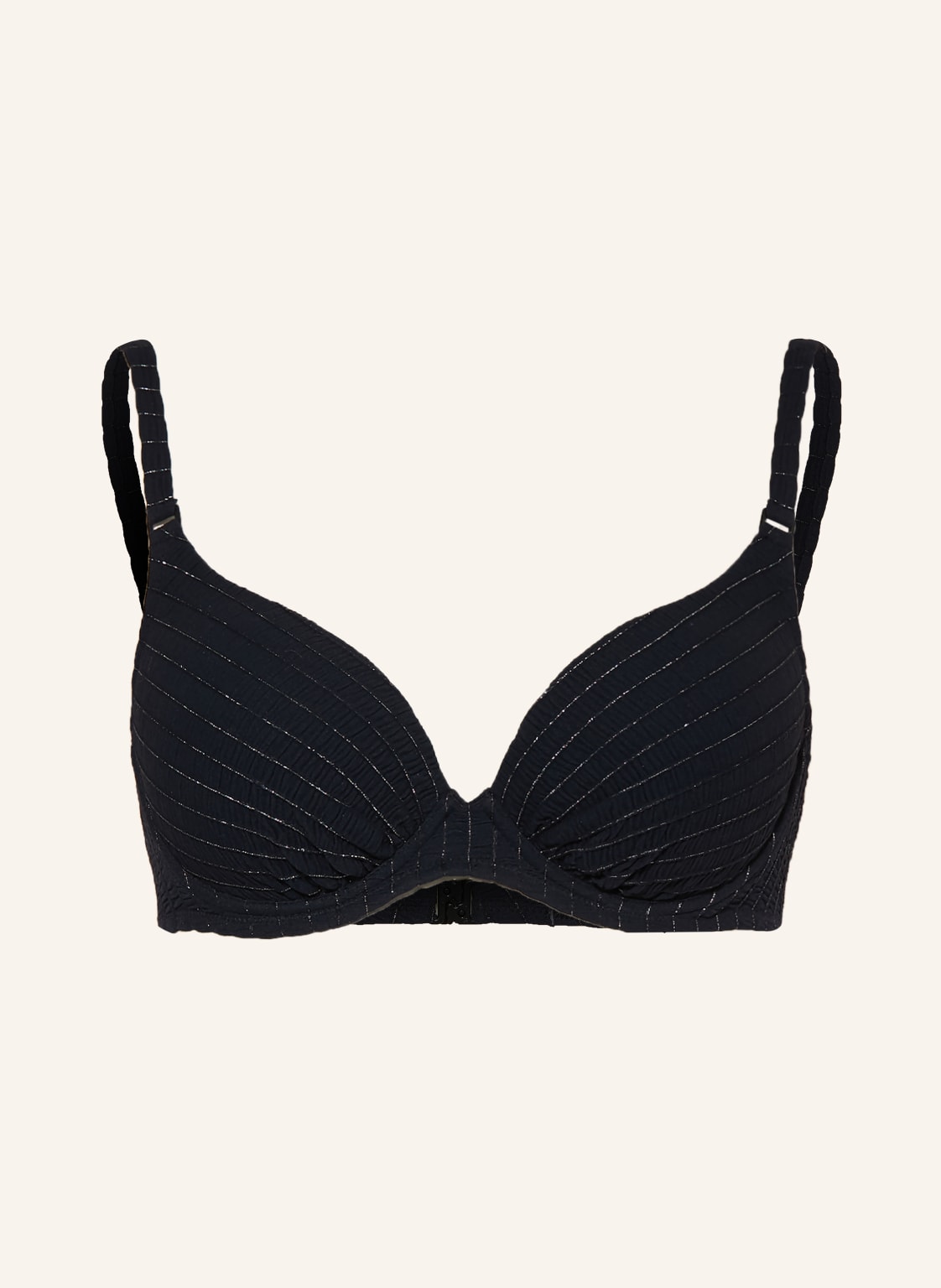 Watercult Biustonosz Bikini Afterlight Z Fiszbinami I Brokatową Nicią schwarz