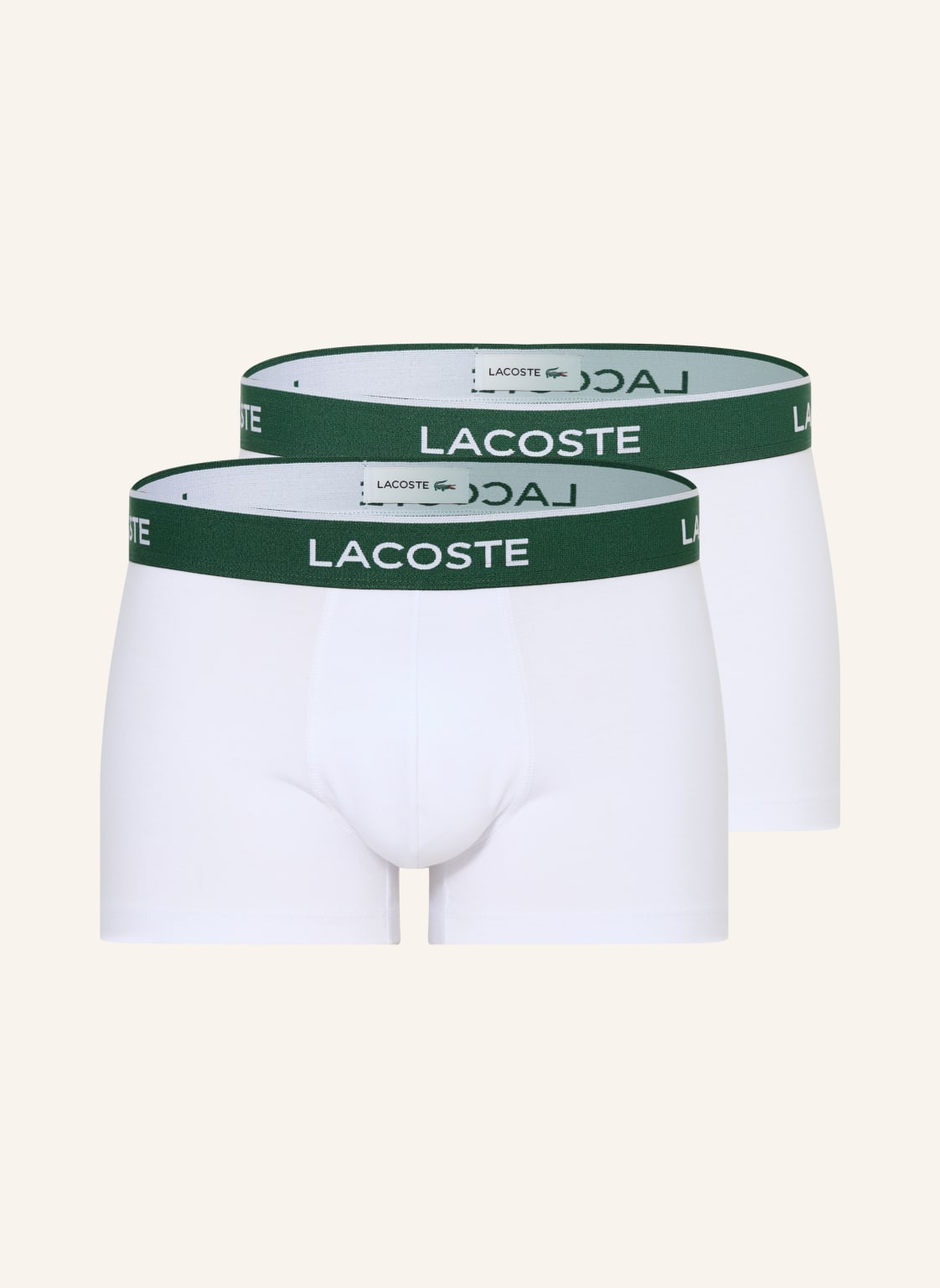 Lacoste Bokserki, 3 Szt. weiss