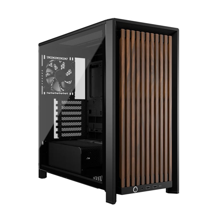 Corsair FRAME 4000D WOOD RS Midi Tower Czarny, Drewno CC-9011340-WW