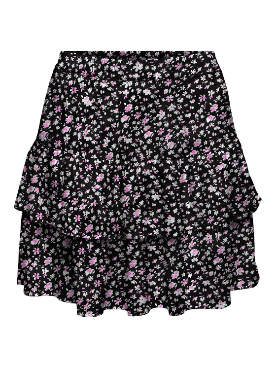 ONLY Spódnica mini Nova 15372459 Kolorowy Regular Fit