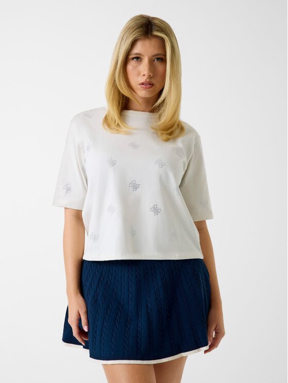 Guess T-Shirt 182440 Biały Classic Fit