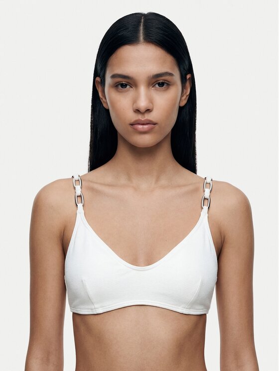 MICHAEL Michael Kors Góra od bikini MM06307 Czarny