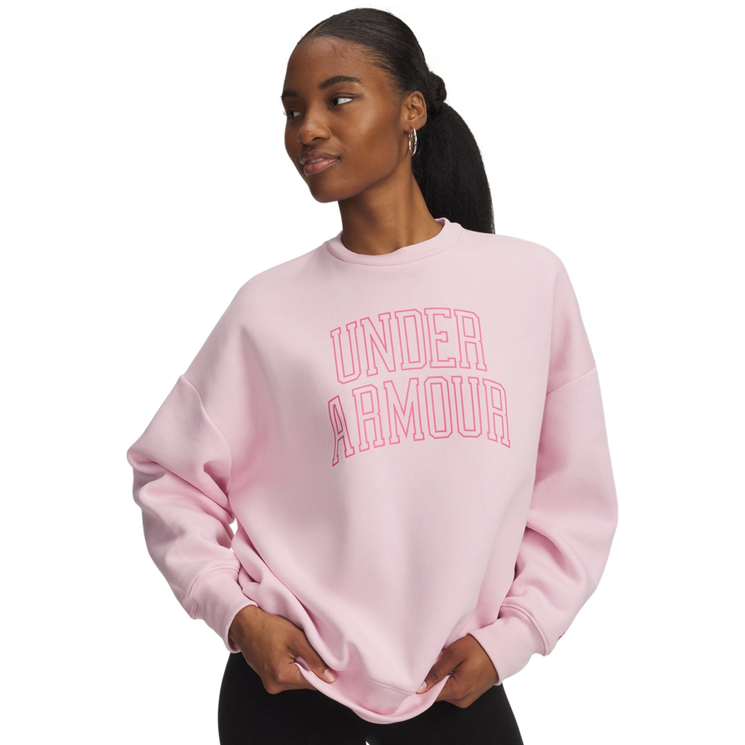 Bluza damska Under Armour Rival Fleece OS Varsity Crew