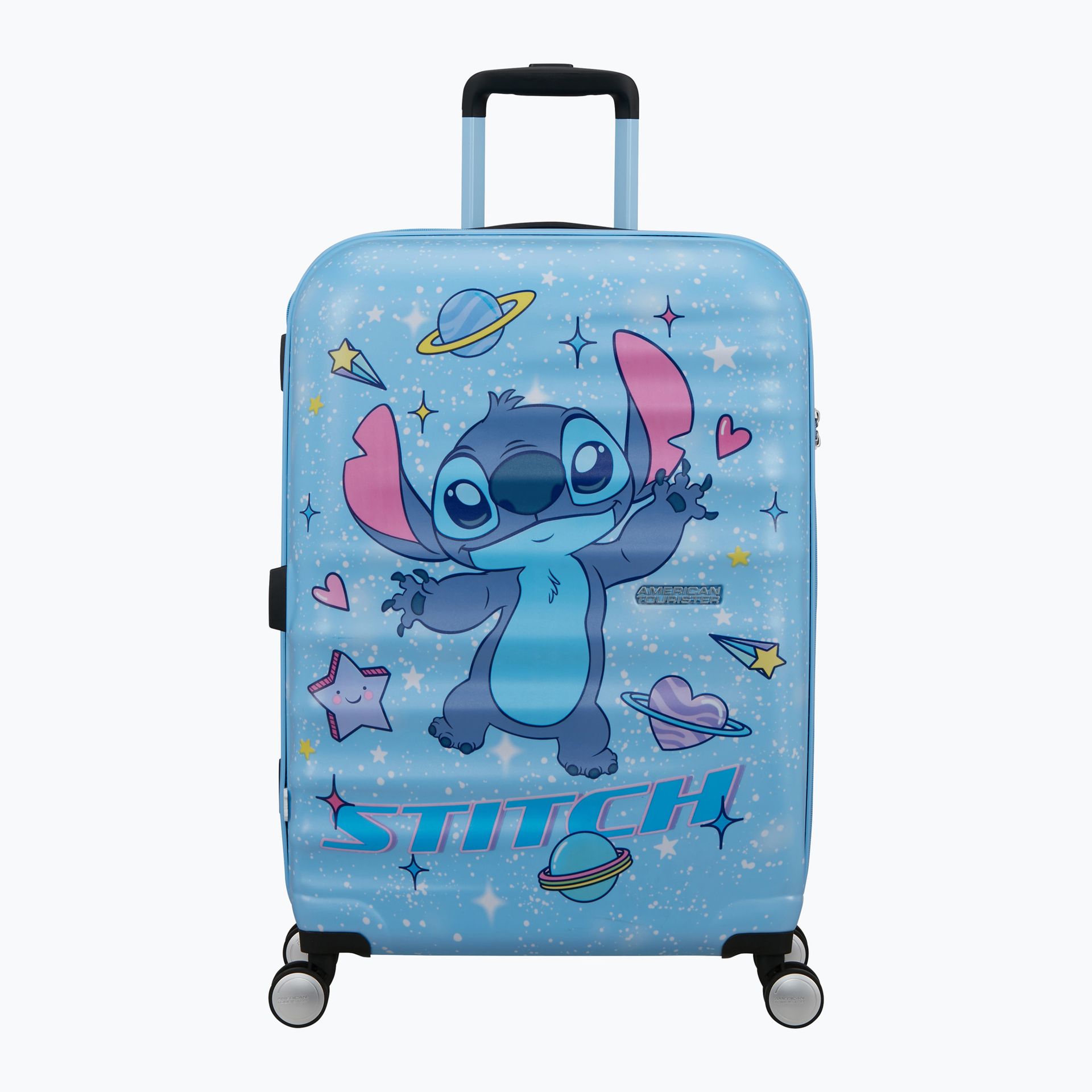 Walizka podróżna American Tourister Disney Wavebreaker 64 l stitch universe WYSYŁKA W 24H 30 DNI NA ZWROT