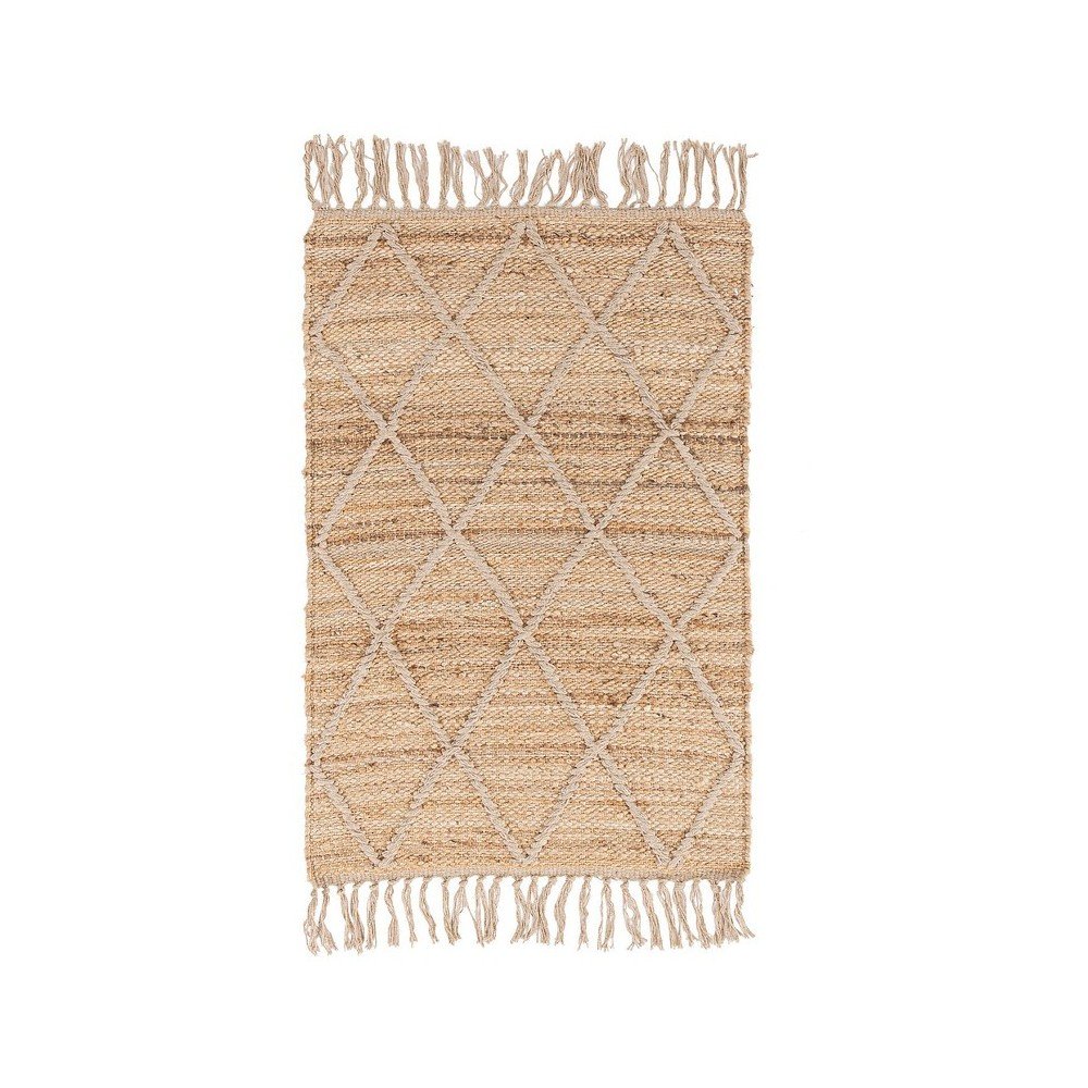 Dywan z juty tkany ręcznie w naturalnym kolorze 60x90 cm Shaila – Yes Everyday