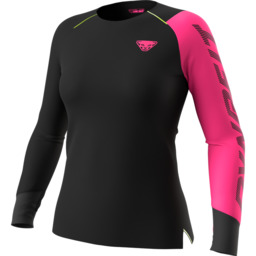DYNAFIT Koszulka damska DNA LONGSLEEVE W Pink Glo