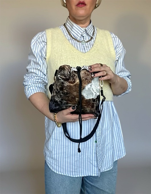 Torebka Brown Cow mini