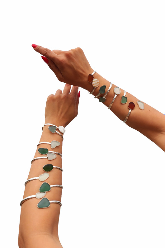 Open Bracelet Doubletrouble Silver 925