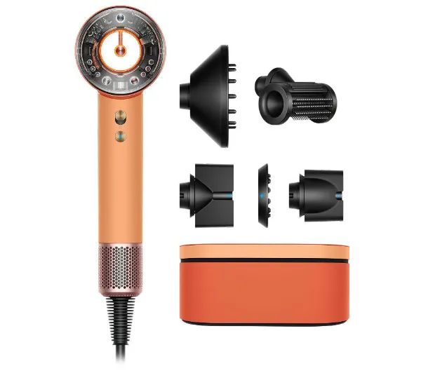 Dyson Supersonic Nural Straight+Wavy 176964-01 Pomarańczowy