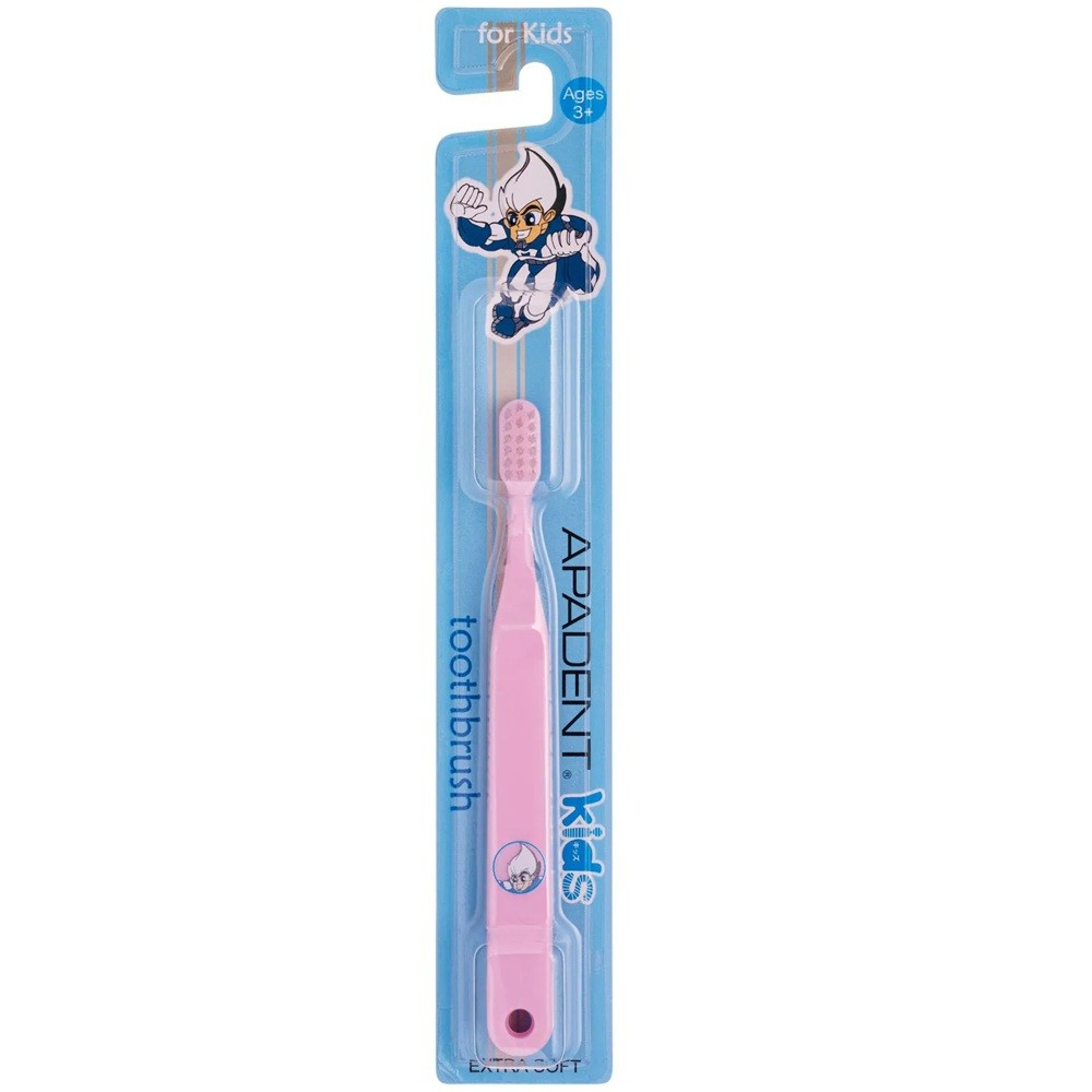 Apadent Kids szczoteczka do zębów dla dzieci od 3-6 lat Extra soft 1szt