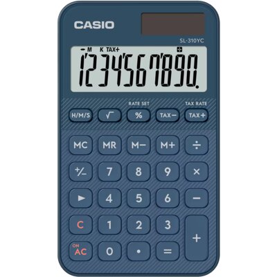 Casio Kalkulator SL-310YC-NY Zasilanie bateryjno-słoneczne, Niezależna pamięć SL-310YC-NY BOX