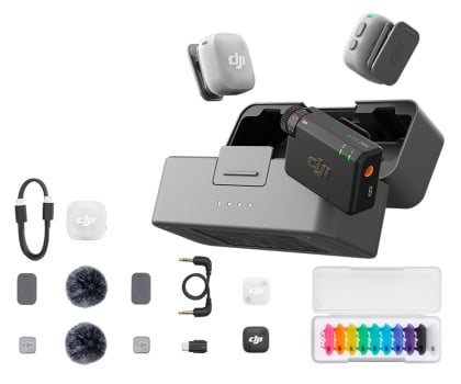 DJI Mic Mini 2 2 TX + 1 RX + Etui ładujące CP.RN.00000529.01 / 6937224139749