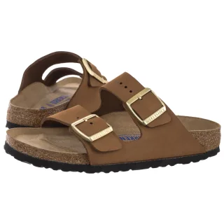 Klapki Arizona BS Soft Footbed Mink 1032086 (BK349-d) Birkenstock