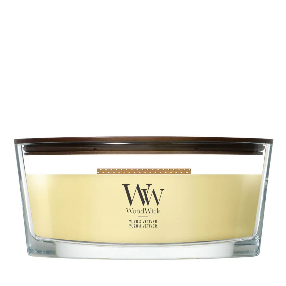WoodWick Świeca Elipsa Duża Yuzu & Vetiver