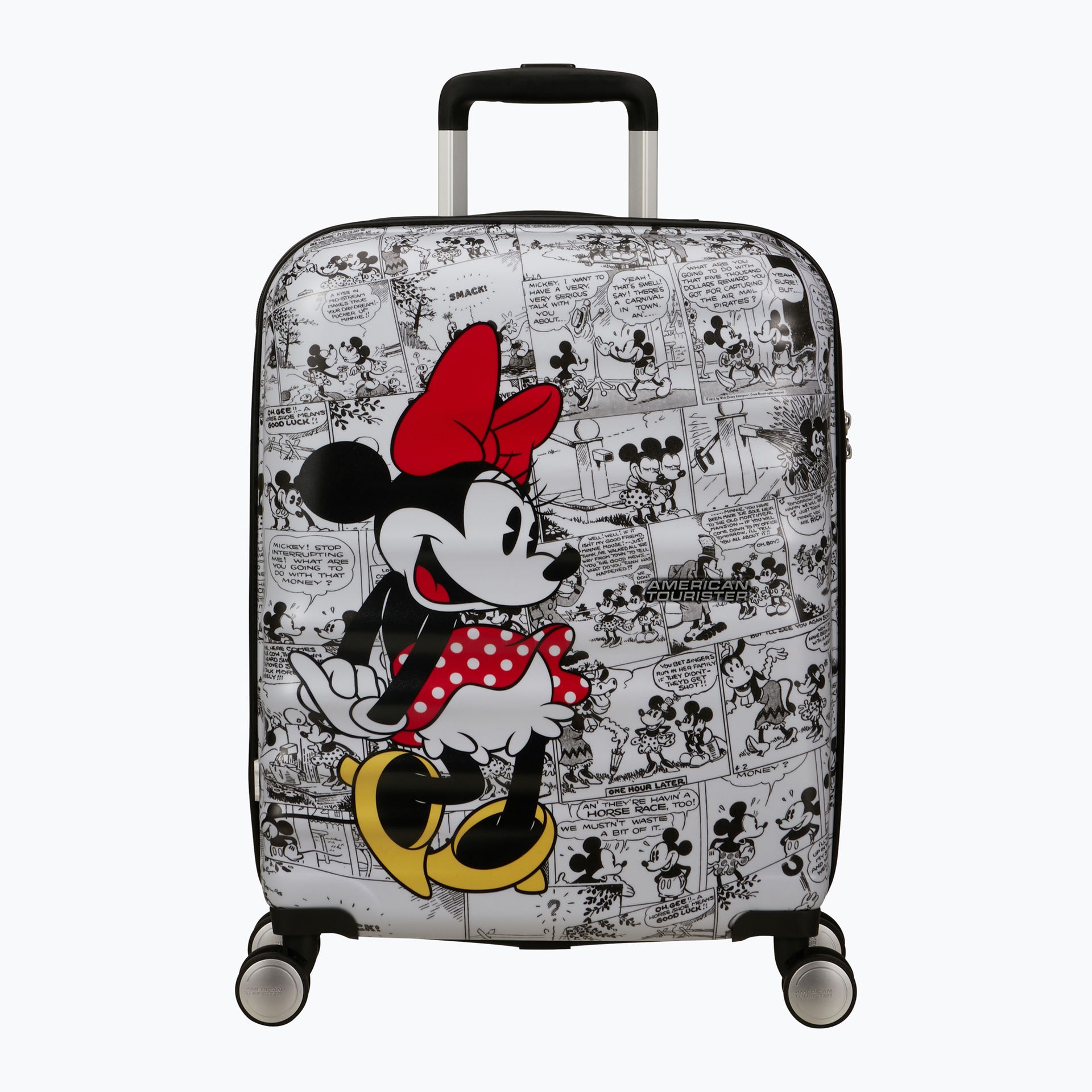 Walizka podróżna American Tourister Disney Wavebreaker 36 l minnie comics white WYSYŁKA W 24H 30 DNI NA ZWROT
