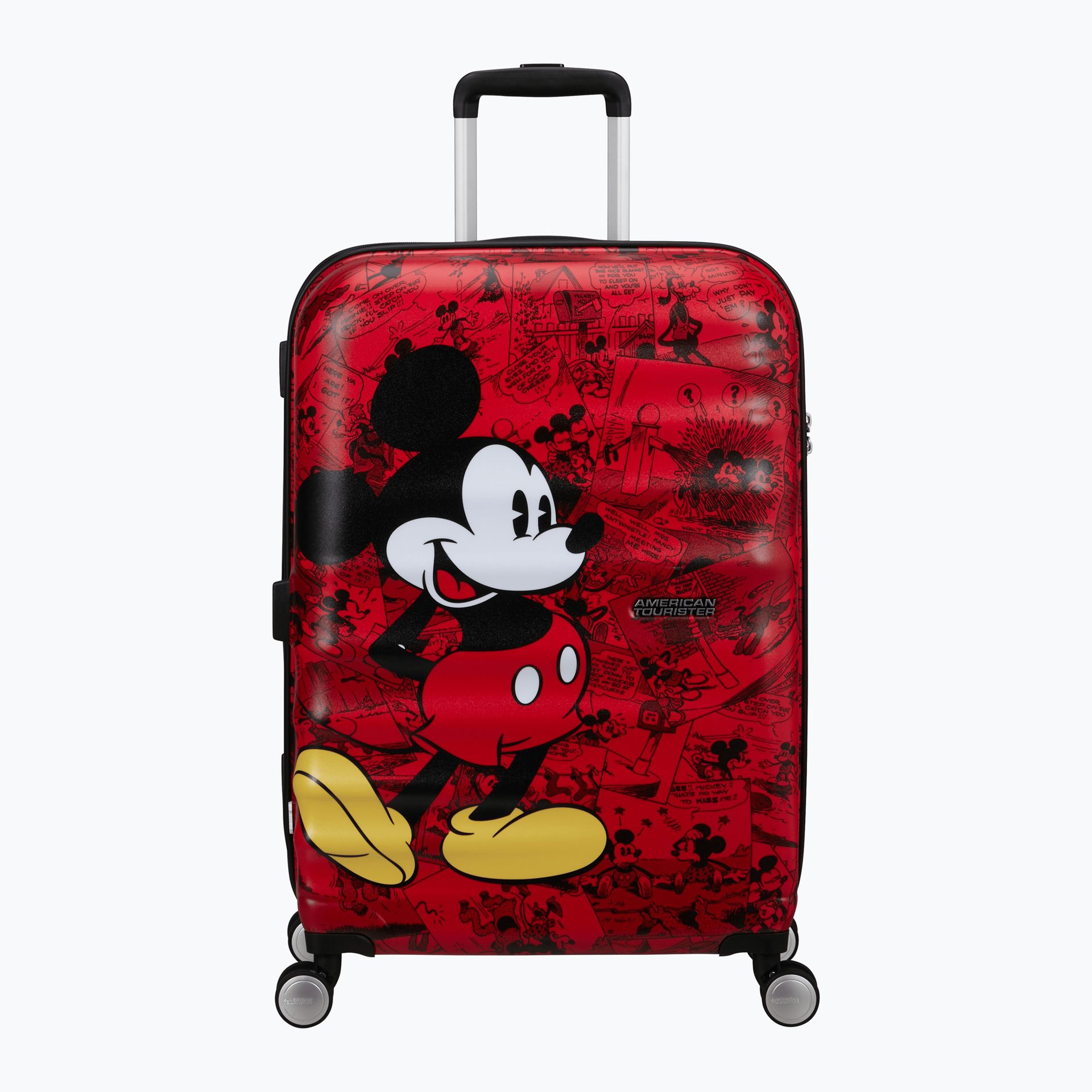 Walizka podróżna American Tourister Disney Wavebreaker 64 l mickey comics red WYSYŁKA W 24H 30 DNI NA ZWROT
