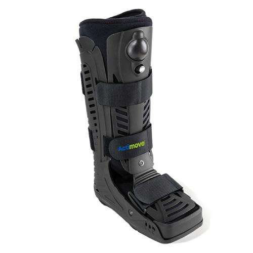 Actimove Professional Line Closed Shell Air Walker Orteza na goleń i stopę wysoka czarna XS