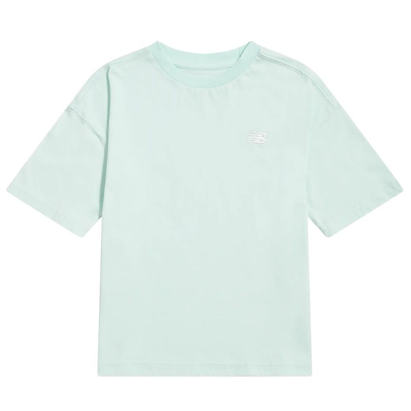 Koszulka dziecięca New Balance LAKG0001COJ - miętowa