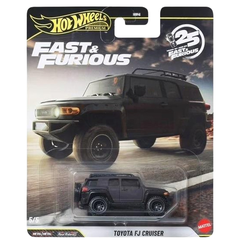 Hot Wheels Premium Fast & Furious Samochód Autko Kolekcjonerskie Toyota FJ Cruiser JHW69