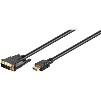 Kabel HDMI - DVI-D Dual Link QIXO 3 m