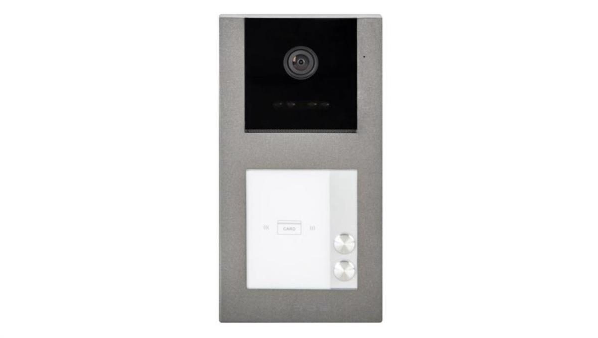 VIDOS Stacja bramowa dwulokatorska z czytnikiem RFID. Kamera Full HD, kąt widzenia ok. 125 2IP S201-2