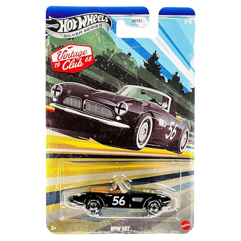 Hot Wheels Silver Series Vintage Autko Kolekcjonerskie BMW 507 JKY26