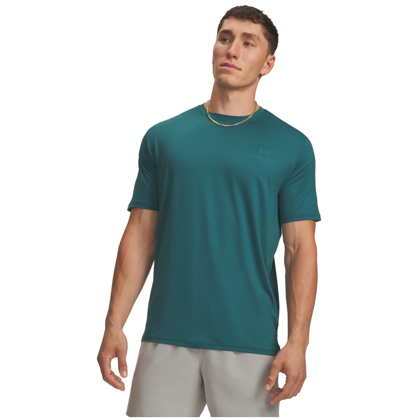 Koszulka męska Under Armour Vanish Energy SS Rozmiar: XL / Kolor: ciemnozielony
