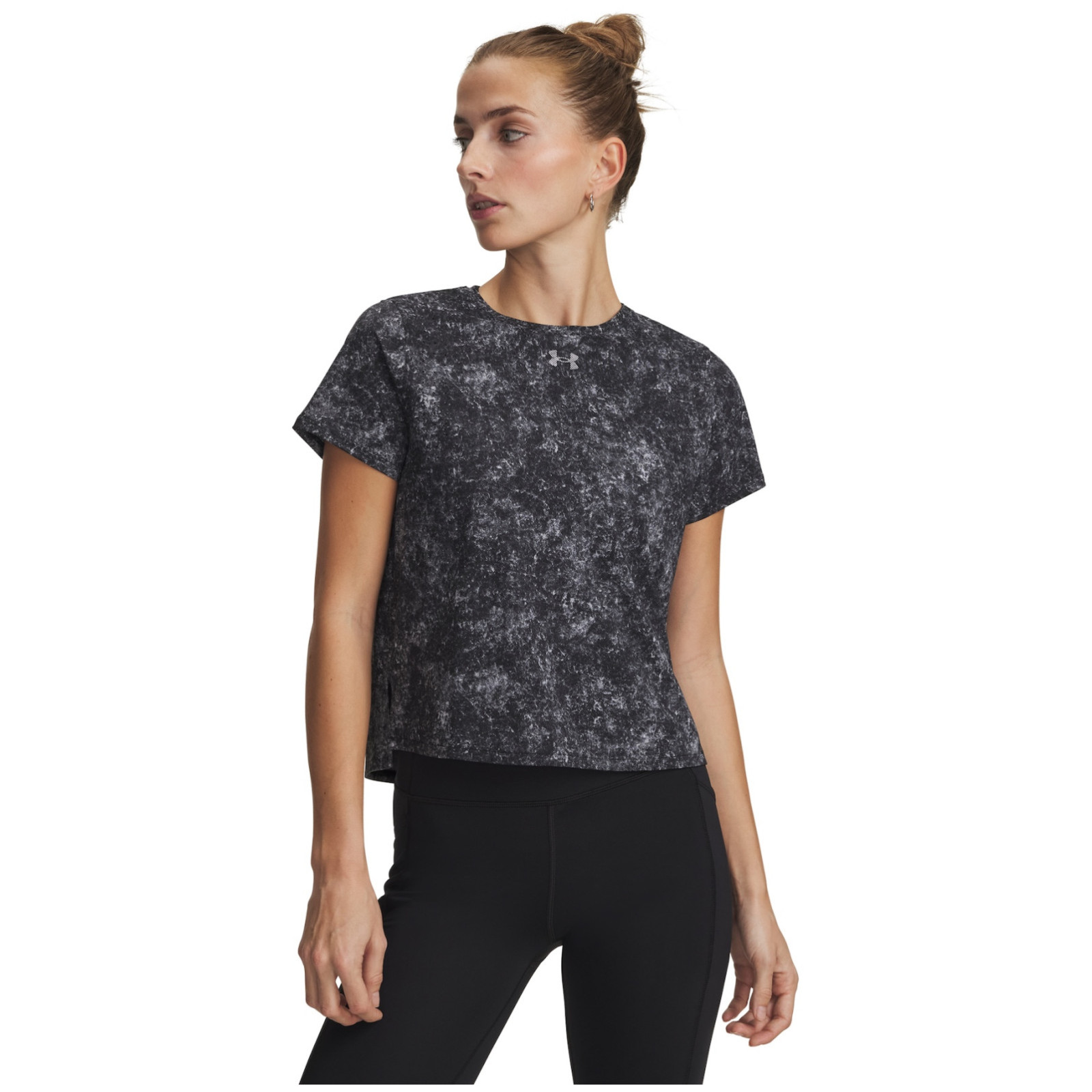 Koszulka damska Under Armour Velociti Pro Print Ss Rozmiar: M / Kolor: czarny