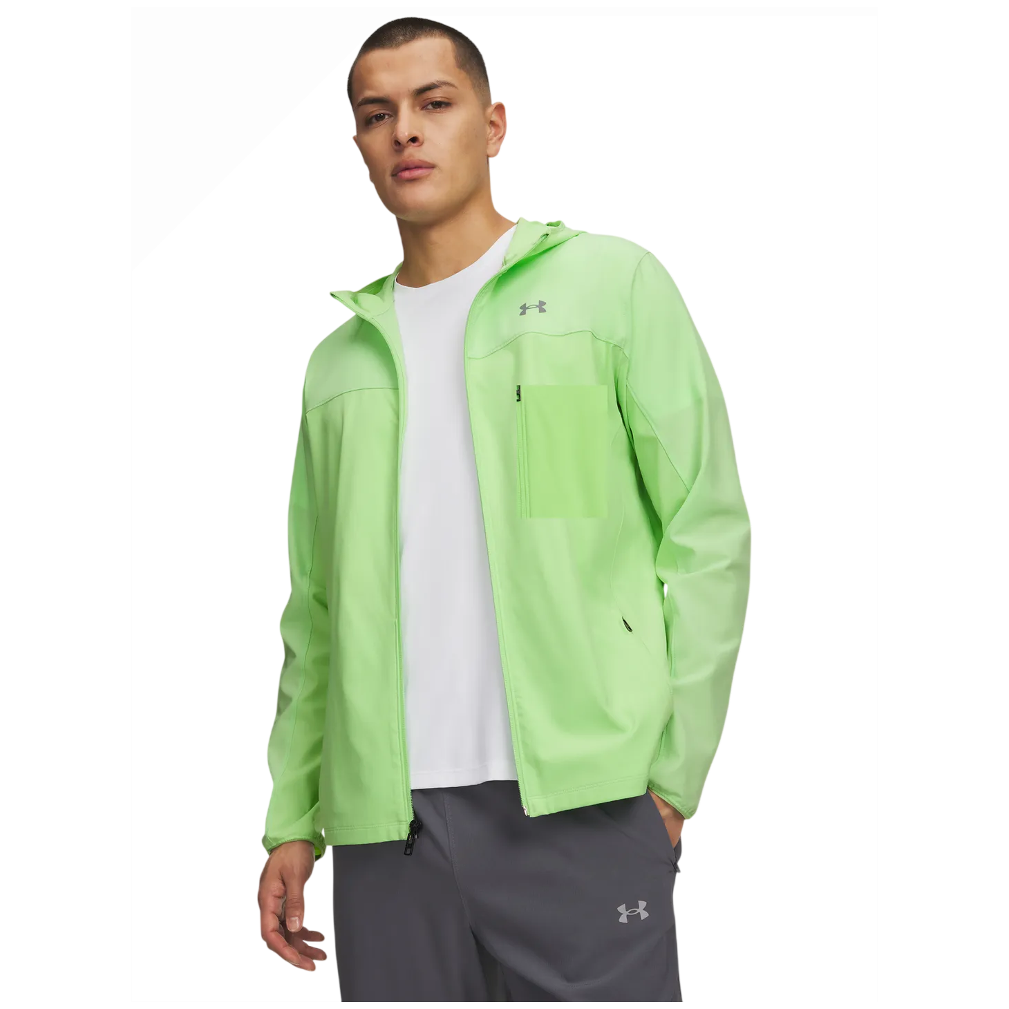 Kurtka męska Under Armour Velociti Pro Storm Jacket Rozmiar: L / Kolor: jasnozielony