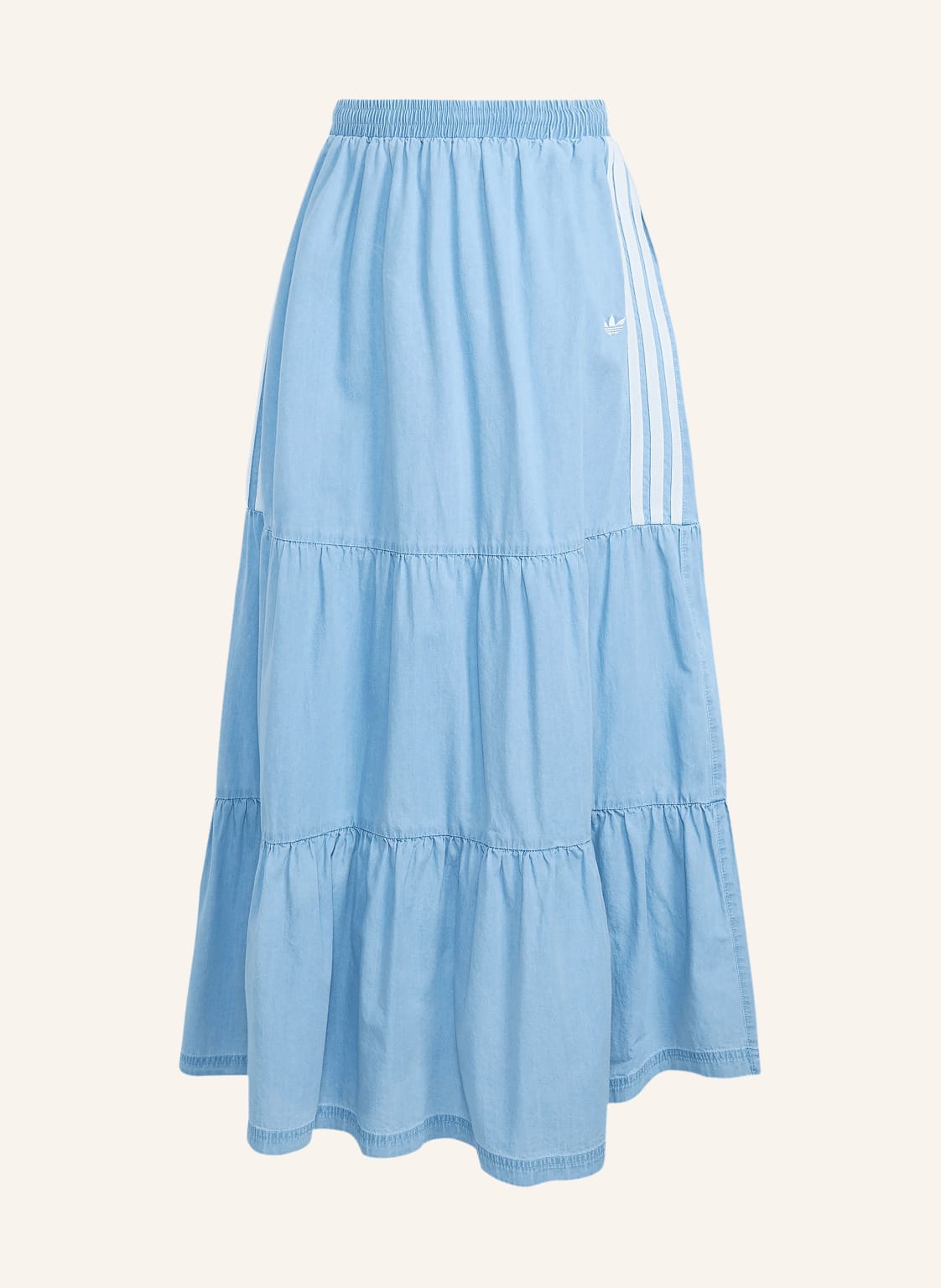 Adidas Originals Spódnica Dżinsowa Adidas Originals Summer Glow blau