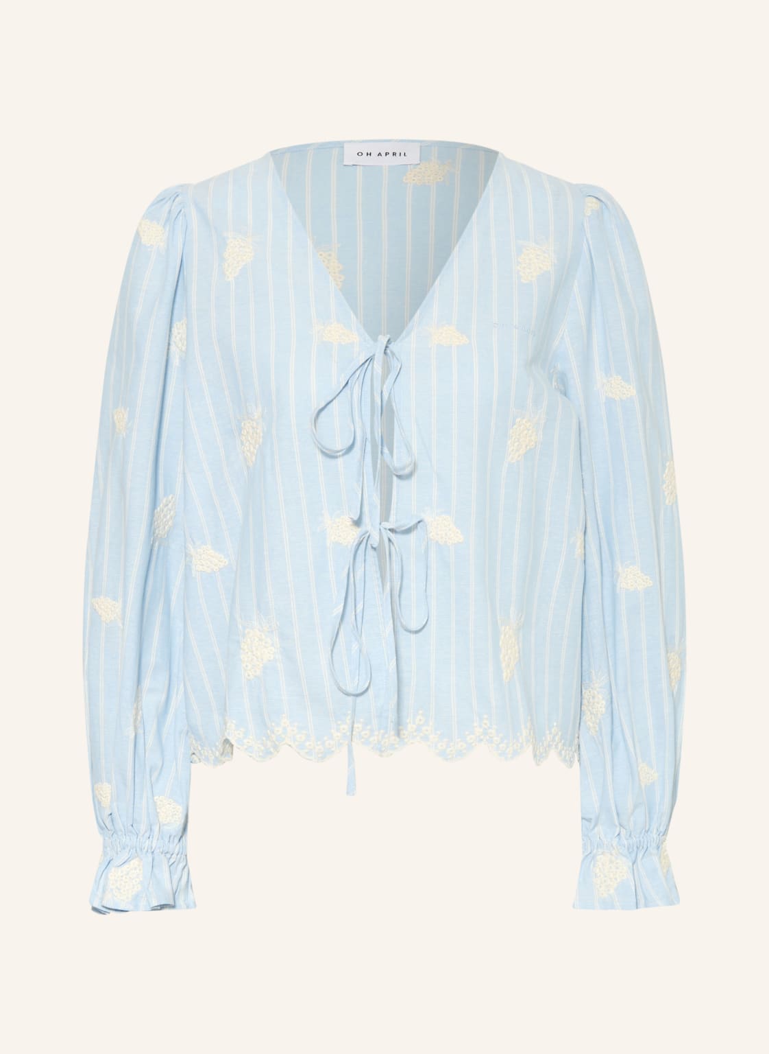 Oh April Bluzka Nino blau