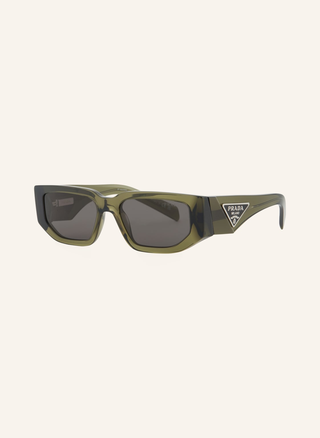 Prada Okulary Przeciwsłoneczne Pr 09zs gruen