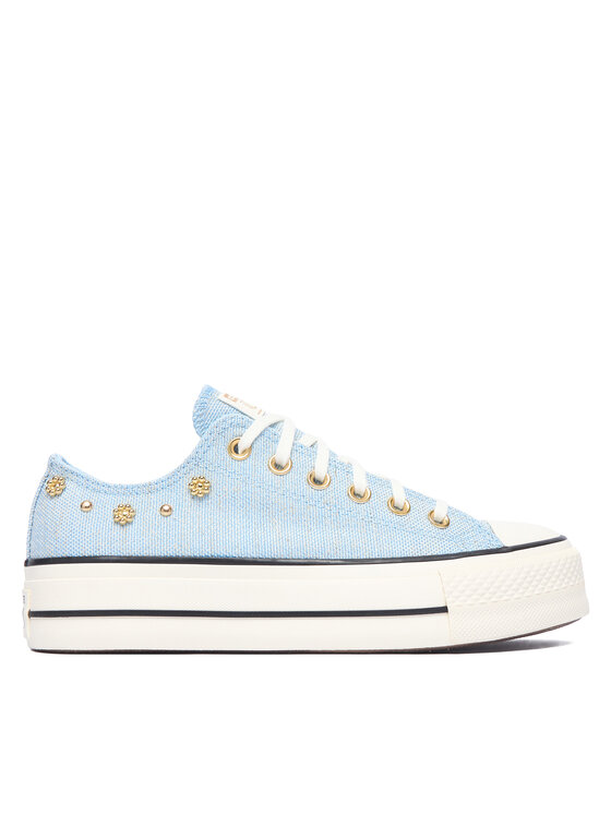 Converse Trampki Chuck Taylor All Star Heathered Glam A17596C Niebieski