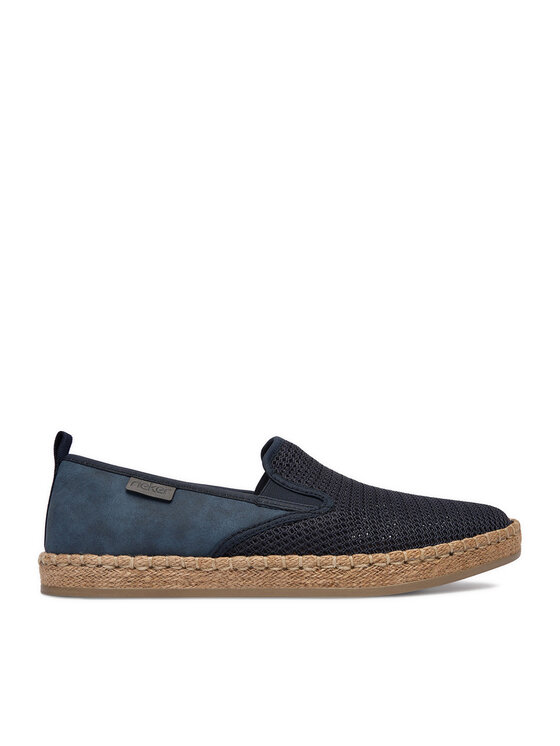 Rieker Espadryle CEO-B2661-14 Granatowy