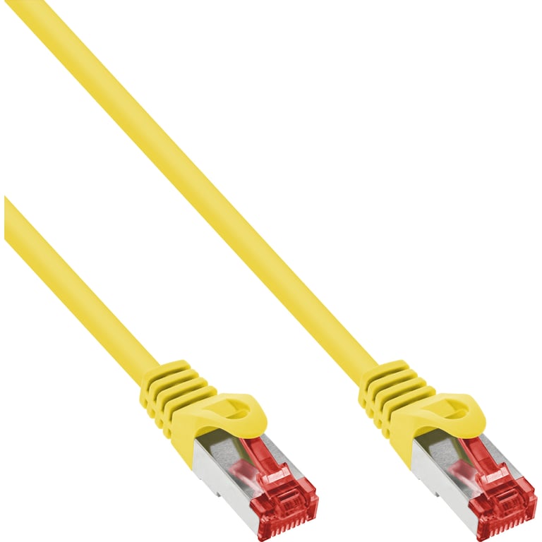 InLine 76407Y kabel sieciowy Żółty 7,5 m Cat6 S/FTP (S-STP)