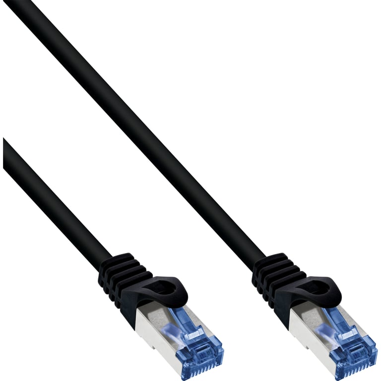 InLine 73850S kabel sieciowy Czarny 50 m Cat6a S/FTP (S-STP)