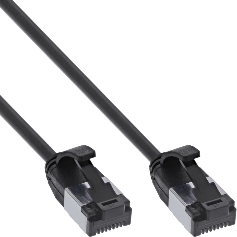 InLine 75302S kabel sieciowy Czarny 2 m Cat8.1 U/FTP (STP)