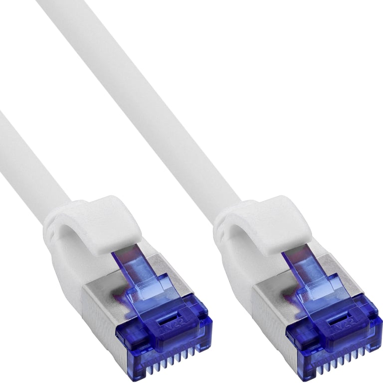 InLine 74955W kabel sieciowy Biały 0,5 m Cat6a S/FTP (S-STP)