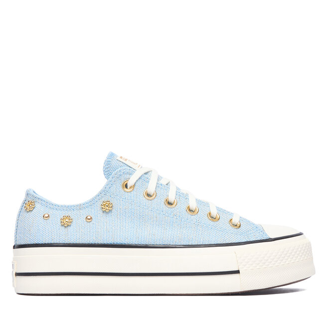 Trampki Converse Chuck Taylor All Star Heathered Glam A17596C Niebieski