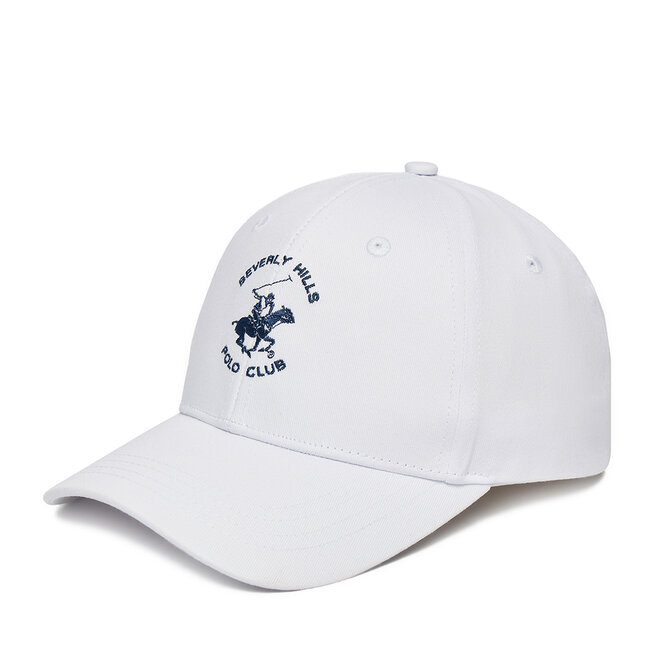 Czapka z daszkiem Beverly Hills Polo Club CWBEO-BHPC-U3-003-SS26 Biały