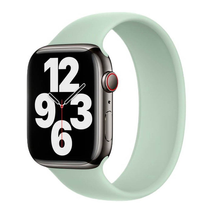 APPLE PASEK APPLE WATCH SOLO LOOP 42/44/45MM ROZMIAR 9 MINERAL GREEN OTWARTE OPAKOWANIE