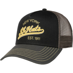Czapka Trucker Est. 1911 New York by JJ Hats, czarny, One Size