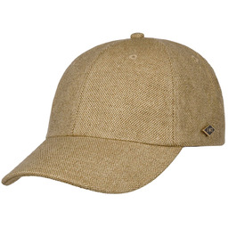 Czapka z Daszkiem Lniana by JJ Hats, beżowy nakrapiany, One Size