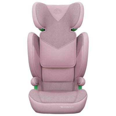 Fotelik samochodowy KINDERKRAFT Junior Fix 2 Plus i-Size 100-150 cm (15-36 kg) Różowy