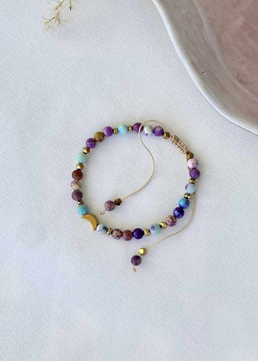 Bransoletka z Jaspisem Księżyc