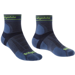 Bridgedale Skarpety Trail Run Ultra Light T2 Merino Sport 3/4 Crew Blue