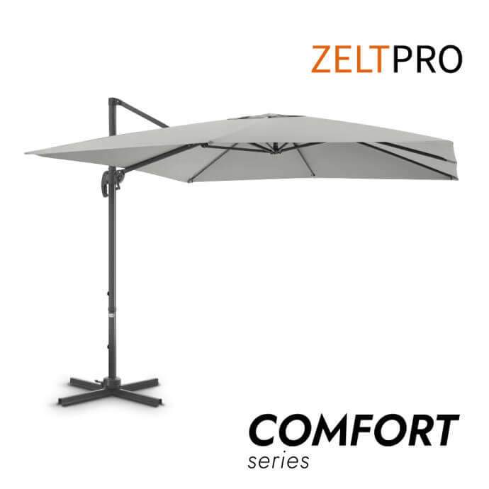 Parasol ogrodowy Comfort Light Grey
