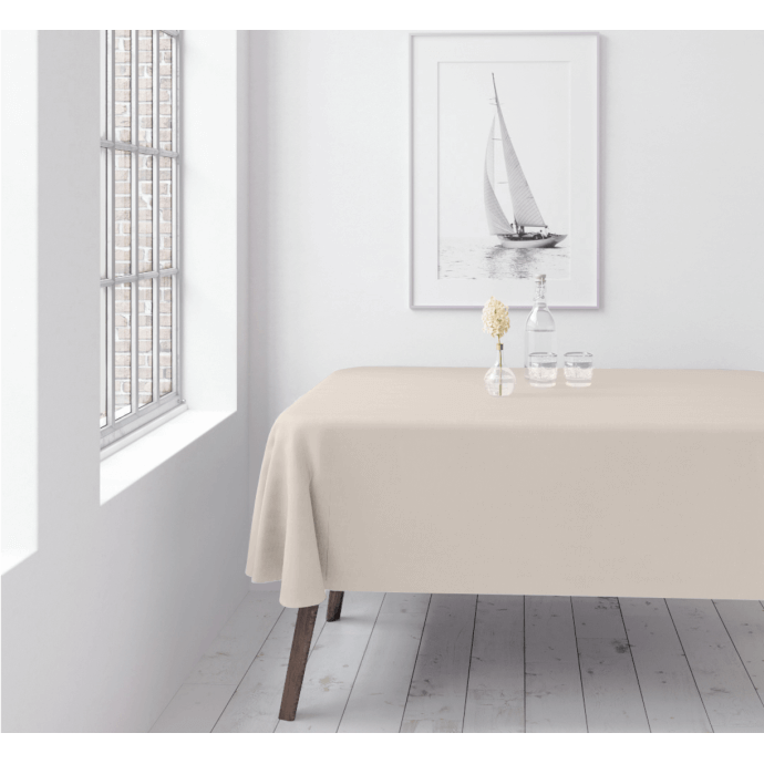 Obrus prostokątny Restly szampański 150x150